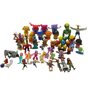 Lot of 53 Mixed Kids Toy Figure Disney Paw Patrol UglyDolls Jake Adventure Time